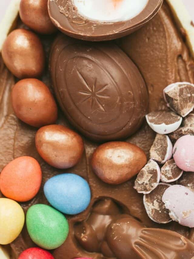Cheesecake Filled Easter Eggs